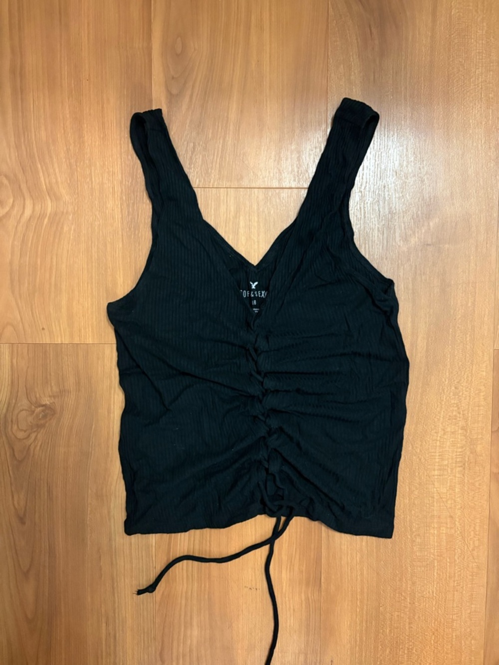 American Eagle Lace-Up Tank